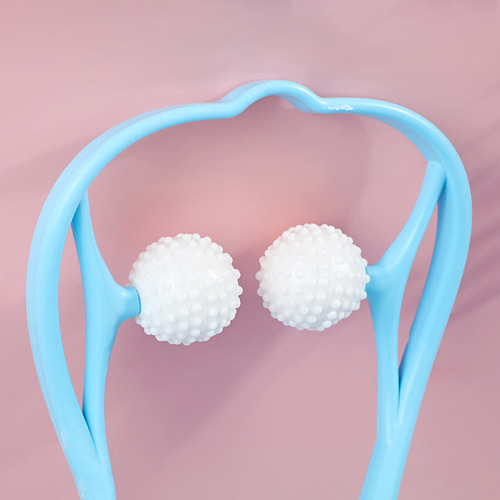 Multifunctional manual cervical spine massager, neck clamp, neck clamp, shoulder, neck and waist kneading household massager