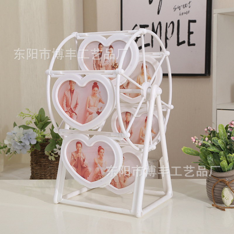 Creative Ferris wheel photo frame table rotating windmill big windmill photo frame rotating photo frame girlfriends photo frame Creative Ferris wheel photo frame table rotating windmill big windmill photo frame rotating photo frame girlfriends photo frame