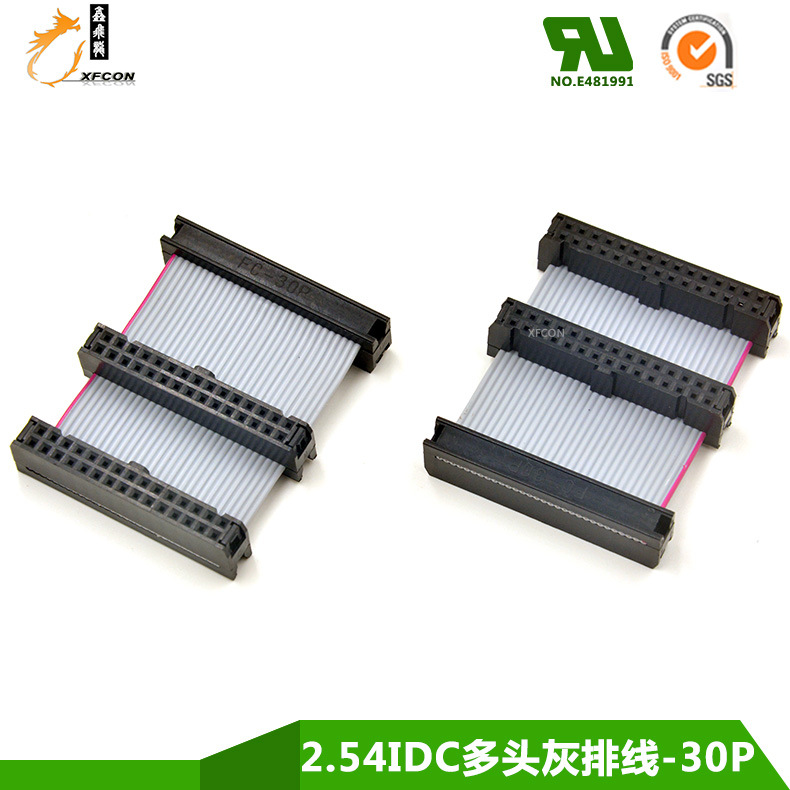 ͷIDCƷ 2.54FC-30P ߲ĳȿͼ