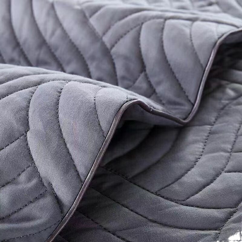 Sábanas de algodón sólido cubierta de cama cubierta