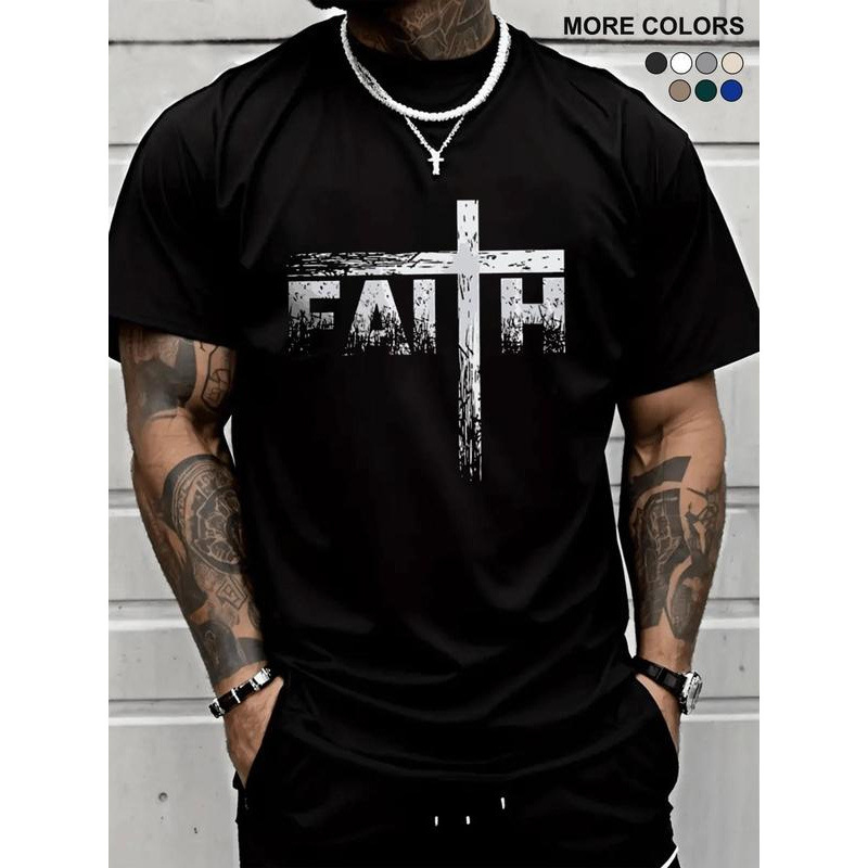 2026 Summer New Collection: European and American Style Cross-Border Short-Sleeve Men's Digital Print T-Shirt