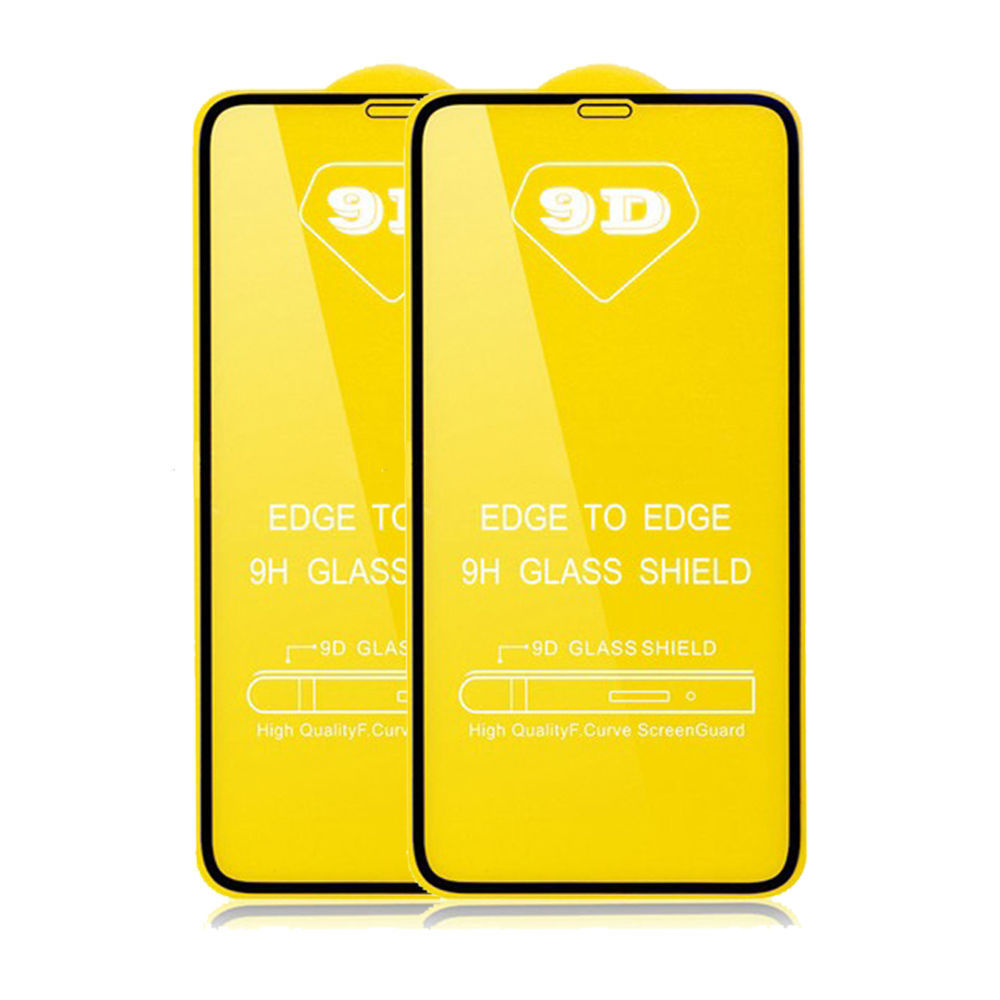 Película Protectora de Pantalla de Vidrio Templado 9D de Alta Definición para Apple 16 Pro/Max, Pantalla Completa para iPhone 15