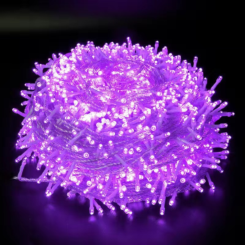 Cadena de luces LED Gypsophila luz intermitente Ingeniería de iluminación impermeable al aire libre Decoración de bodas de vacaciones Iluminación ambiente Cinturón de luces al por mayor