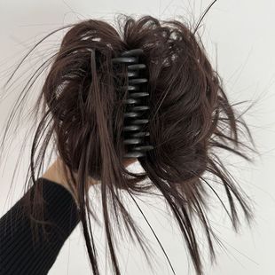 Catch Chicken Wig Meatball Head Spice Girl Messy Lazy Fluffy Curler Big Catch Punk Chicken Wig