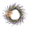 Factory wholesale lavender flower ring wedding wedding wisteria wreath simulation lavender dried flower decorative flower ring door hanging