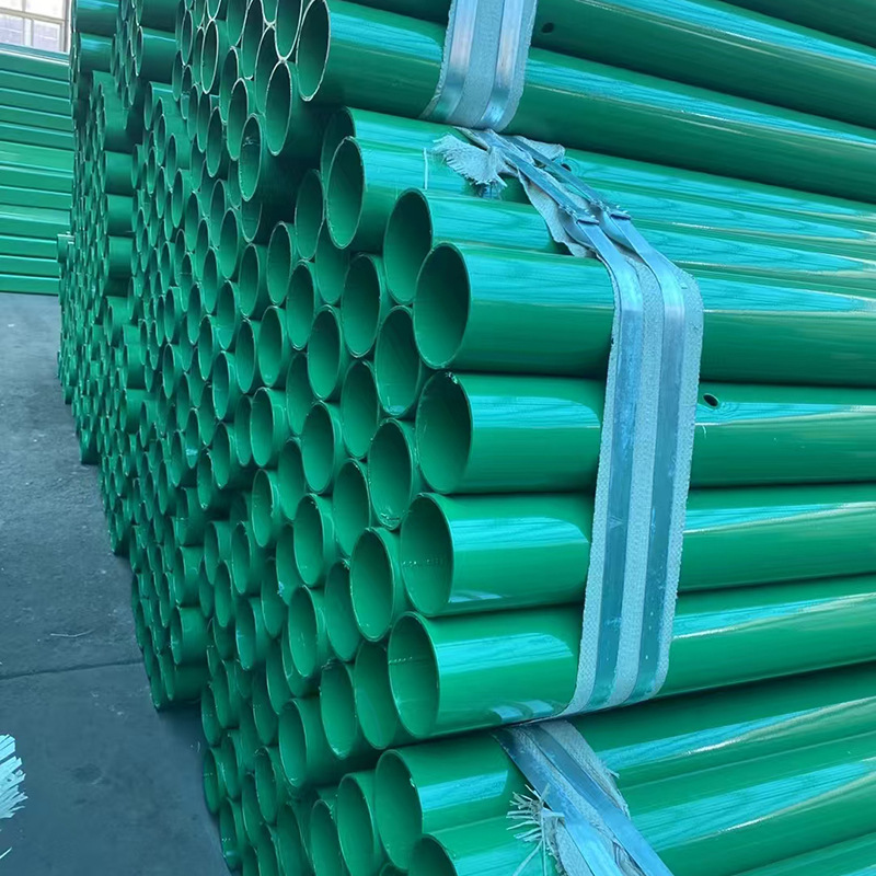 道路护栏立柱 护栏立柱杆圆立柱 方立柱喷塑护栏立柱批发高速公路