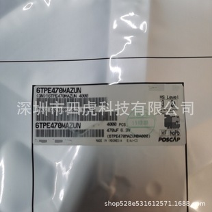 �ۺ����g��� 6TPE470MAZUN 470UF 6.3V-D��-7343 ԭ�b�M�ں���