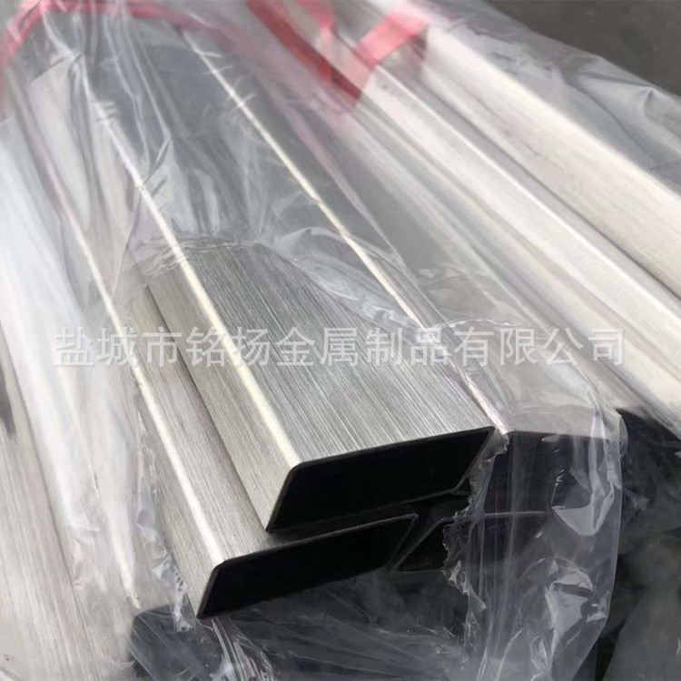 现货批发316拉丝方通 矩形管工业方管拉丝抛光矩形管型材