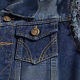 Foreign Trade Locomotive Korean Style Slim-fit Fashion Denim Vest Large Size Vest Blanket Shoulder Ripped Trendy Men's Blue Vest