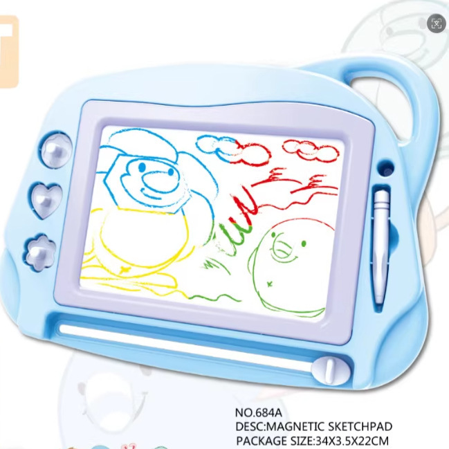 Comercio exterior infantil color magnético tablero de dibujo juguetes magnéticos tablero de dibujo de graffiti educación temprana puzzle color tablero de escritura juguetes