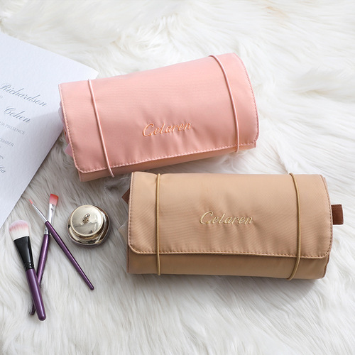 Internet celebrity ins detachable travel cosmetics storage toiletry bag portable large capacity folding four-in-one cosmetic bag