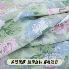 花の布/布の頭の綿の布地を処理して人造綿の綿布の赤ちゃんの夏のワンピースを印刷します。