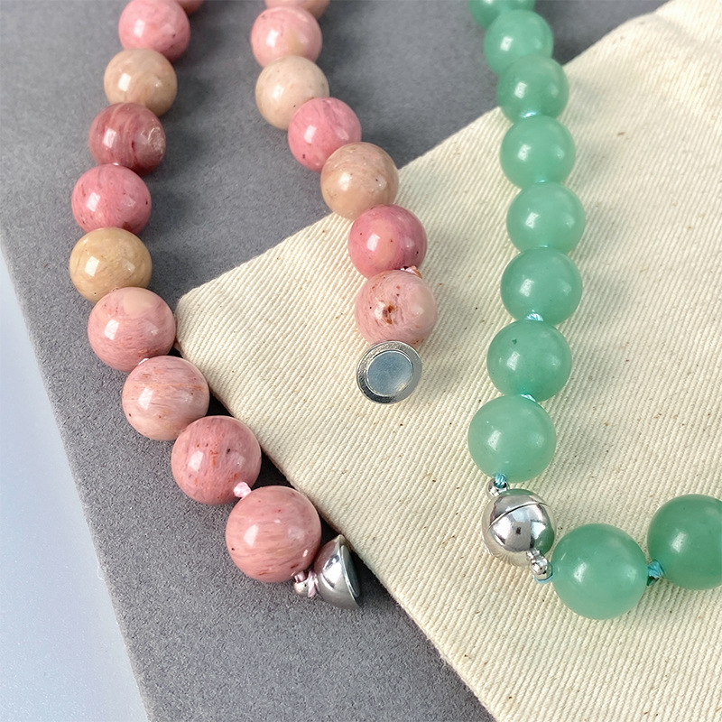 Daily, Date Occasion Elegant Color Block Natural Stone Copper Necklace In Bulk
