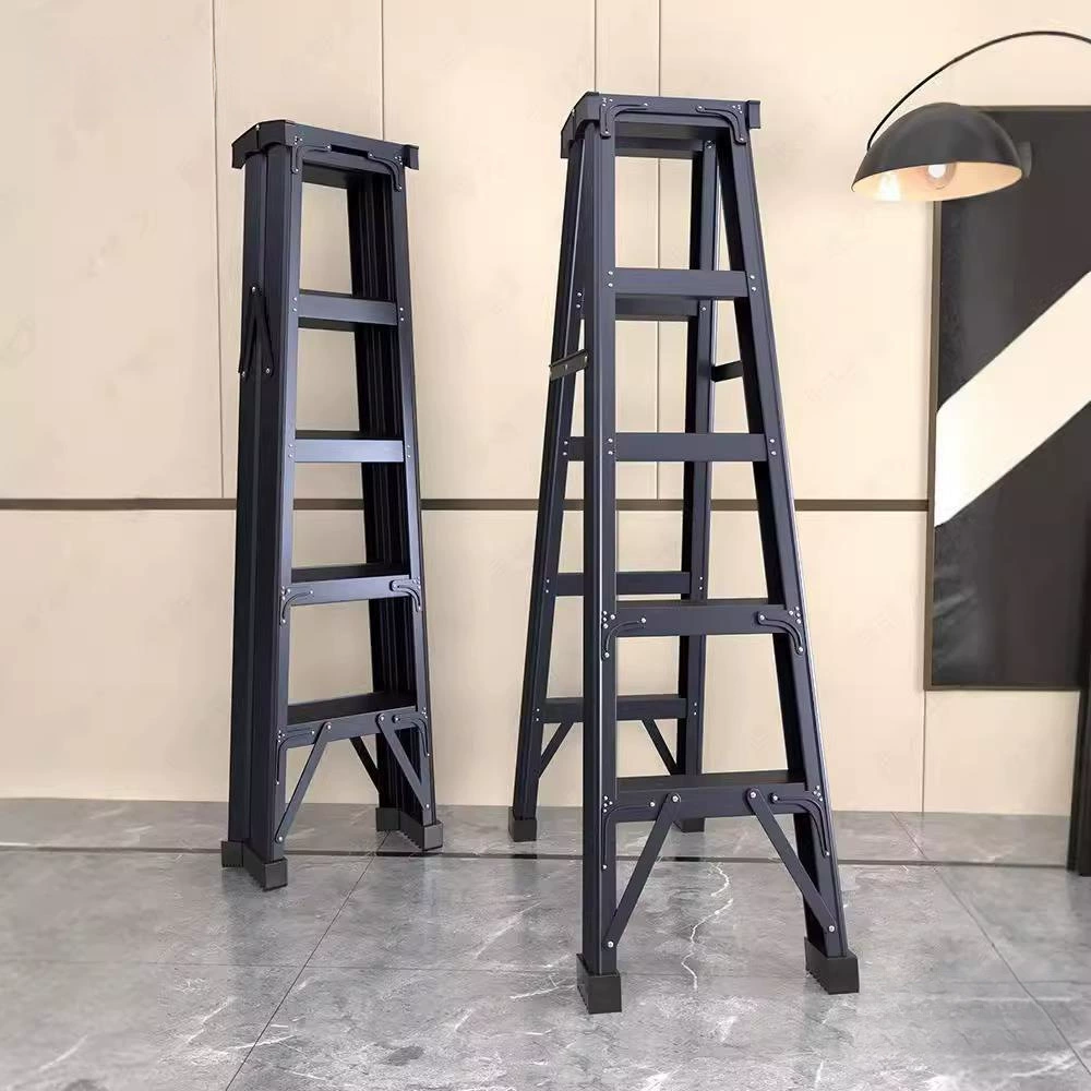 Домашняя лестница снимает елочку Лестница Алюминиевый сплав 3 м инженерная лестница телескопическая передвигается лестница многофункциональный стул