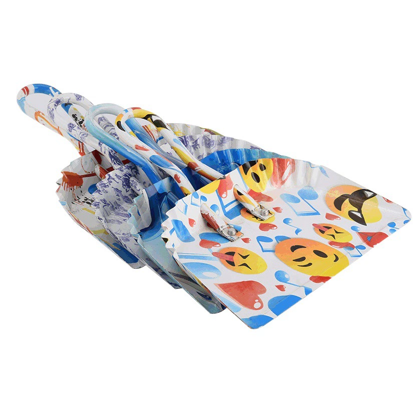 Бытовой небольшой Совок из нержавеющей стали Пластина для холодной стяжки Пластиковый спрей Совок Ведро для мусора Промышленная мастерская Чистящий совок