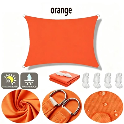 Avtomobil yan çətirləri – sunshade, sun protection, direct supplier - orange-2x2m
