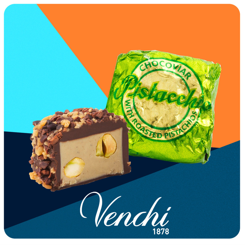 イタリア輸入 Venchi 75% キャビア ダークチョコレート サンドイッチ ウェディング キャンディ バルク スナック 18g|undefined