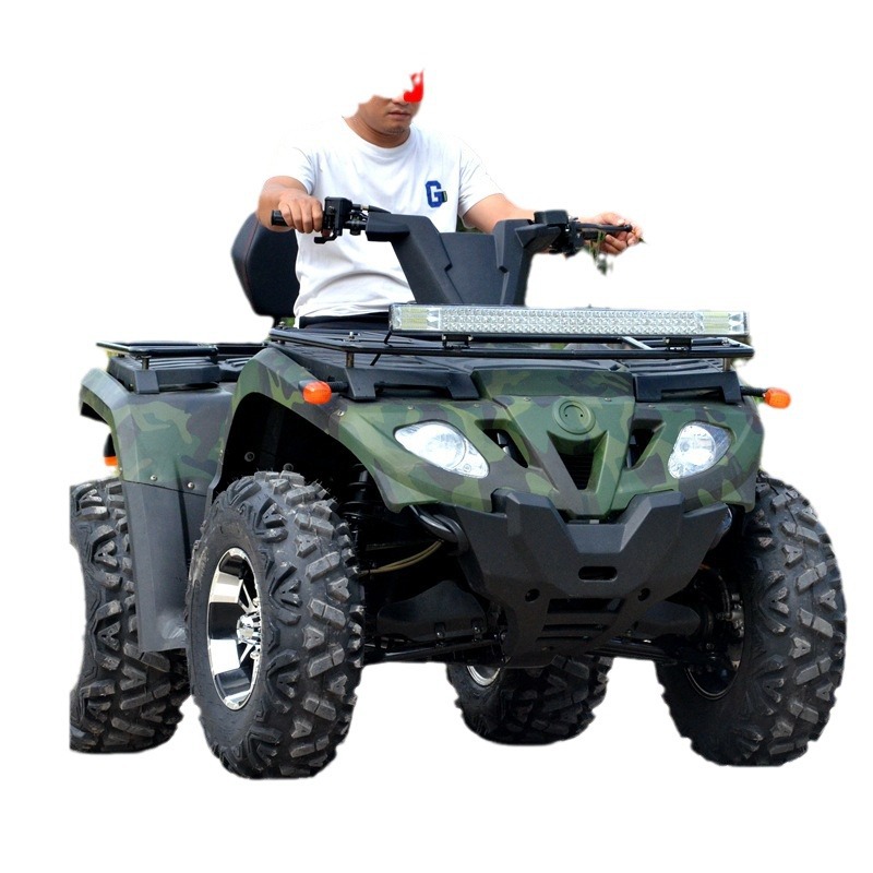 ATV eléctrico todoterreno de cuatro ruedas para adultos, motocicleta todoterreno de doble montaña, punto escénico, kart de gasolina