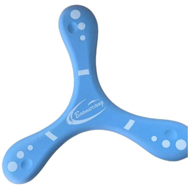 厂家现货eva三叶回旋刀回旋镖eva儿童益智玩具 热压eva回旋镖