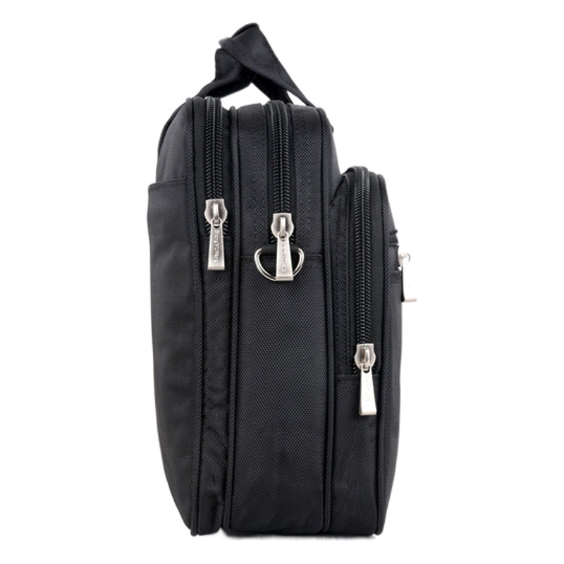Briefcase, Conference Document Bag, Commuter Business Bag, Multi-Layer Waterproof Oxford Laptop Bag 15inch Crossbody Shoulder Bag