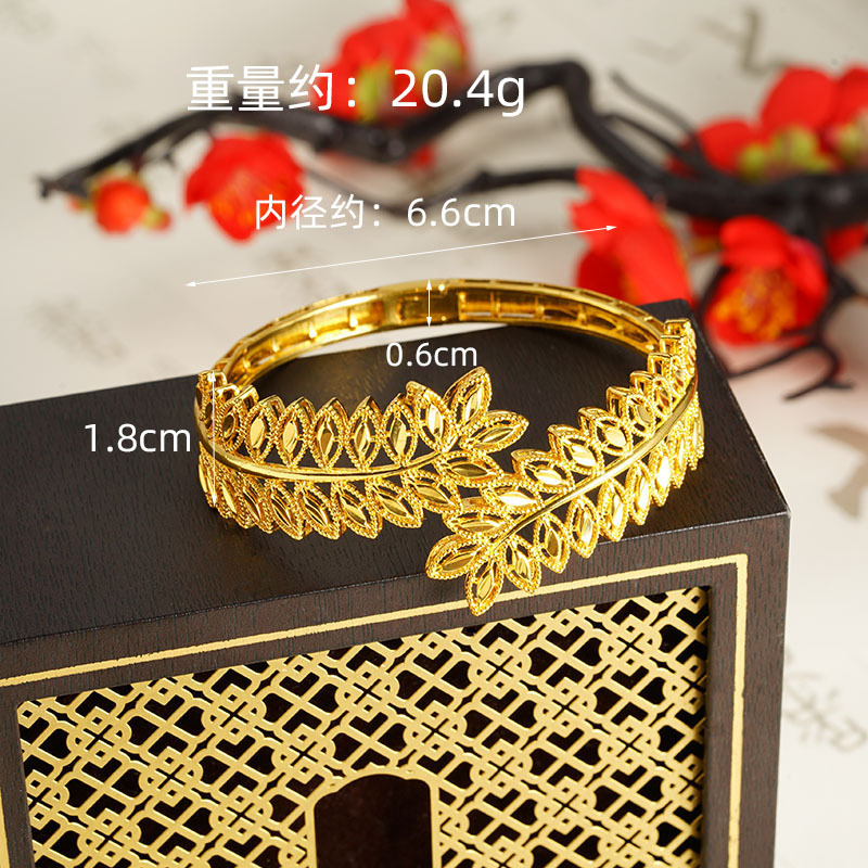 Vietnam oro de arena china broca pulsera anillo feminino retro moda nacional no se desvanece joyas accesorios Yiwu