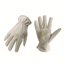 T 35933 Cowhide Non-slip Labor Protection Gloves ţƤ������