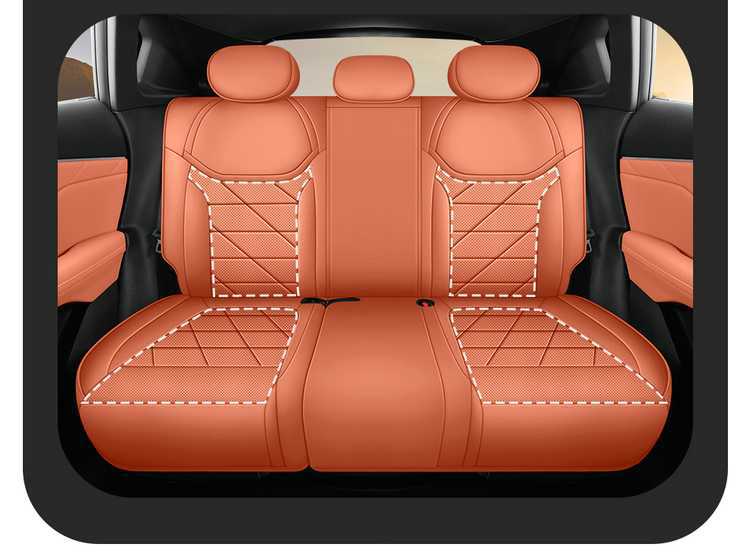 2027 Changan Deep Blue S05 Special Car Seat Cushion, All-Season Universal Full-Coverage Seat Cover, Breathable Leather Seat Cover