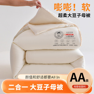Class A soybean fiber quilt zipper two-in-one quilt core thickened winter quilt warm quilt core gift wholesale