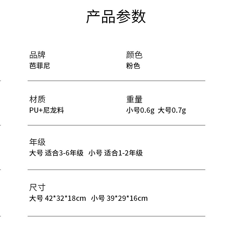 新款小学生书包 女孩1-2-3-6年级卡通可爱儿童双肩背包减负大容量详情4