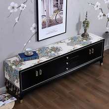 欧式电视柜桌布盖布布艺茶几台桌垫奢华家用客厅鞋柜防尘布罩