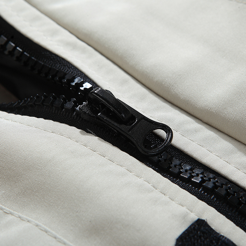 Herrenbekleidung Verdickte Baumwolljacke Mittellange Herrenjacke mit Kapuze Trendy Baumwolljacke_voghion.com