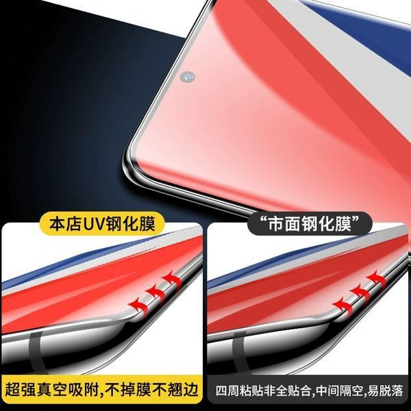 Honor Magic7pro закалённая пленка UV, высокий алюминий, изогнутый полный экран Honor X60 полное покрытие HD анти-персональный применимый