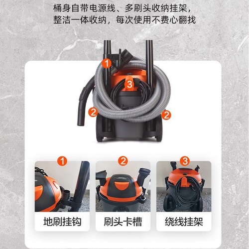 Bile Electric Vacuum Cleaner Home High Suction Small Powerful Handheld Car Power Vacuum Cleaner Carpet