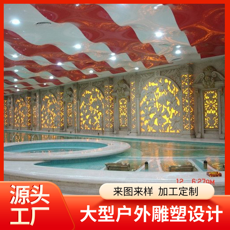 砂岩雕塑紫铜锻铜浮雕景观工程制作室内室外景观雕塑工程厂家承包