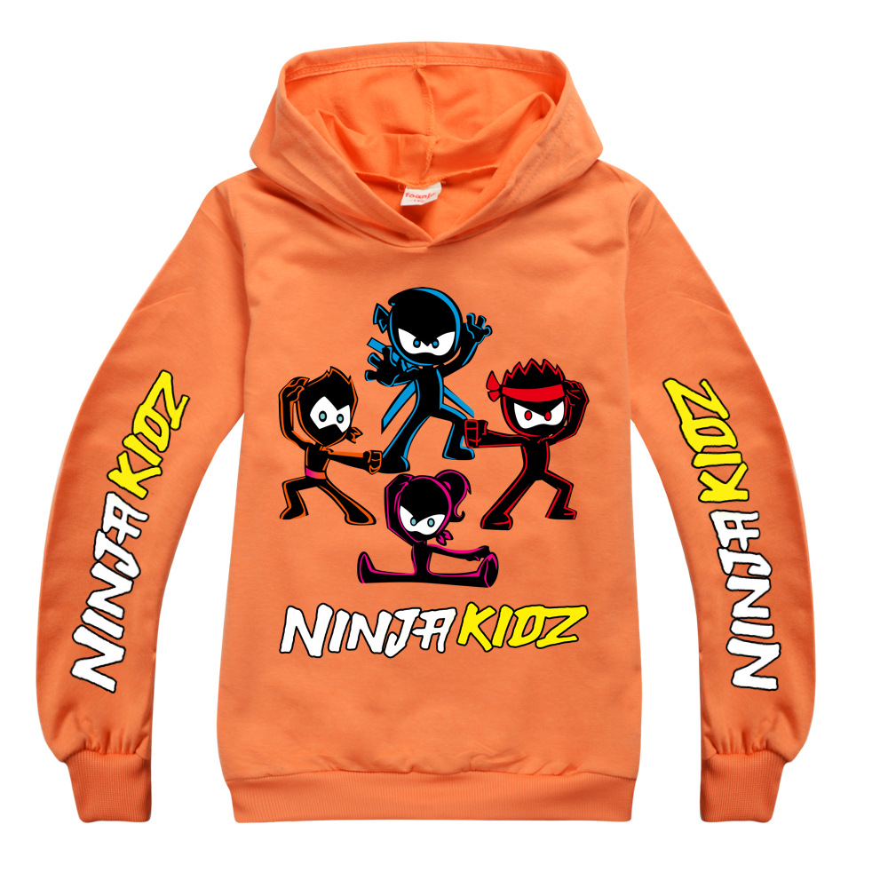 Nova ninja kidz criança hoodies crianças camisolas