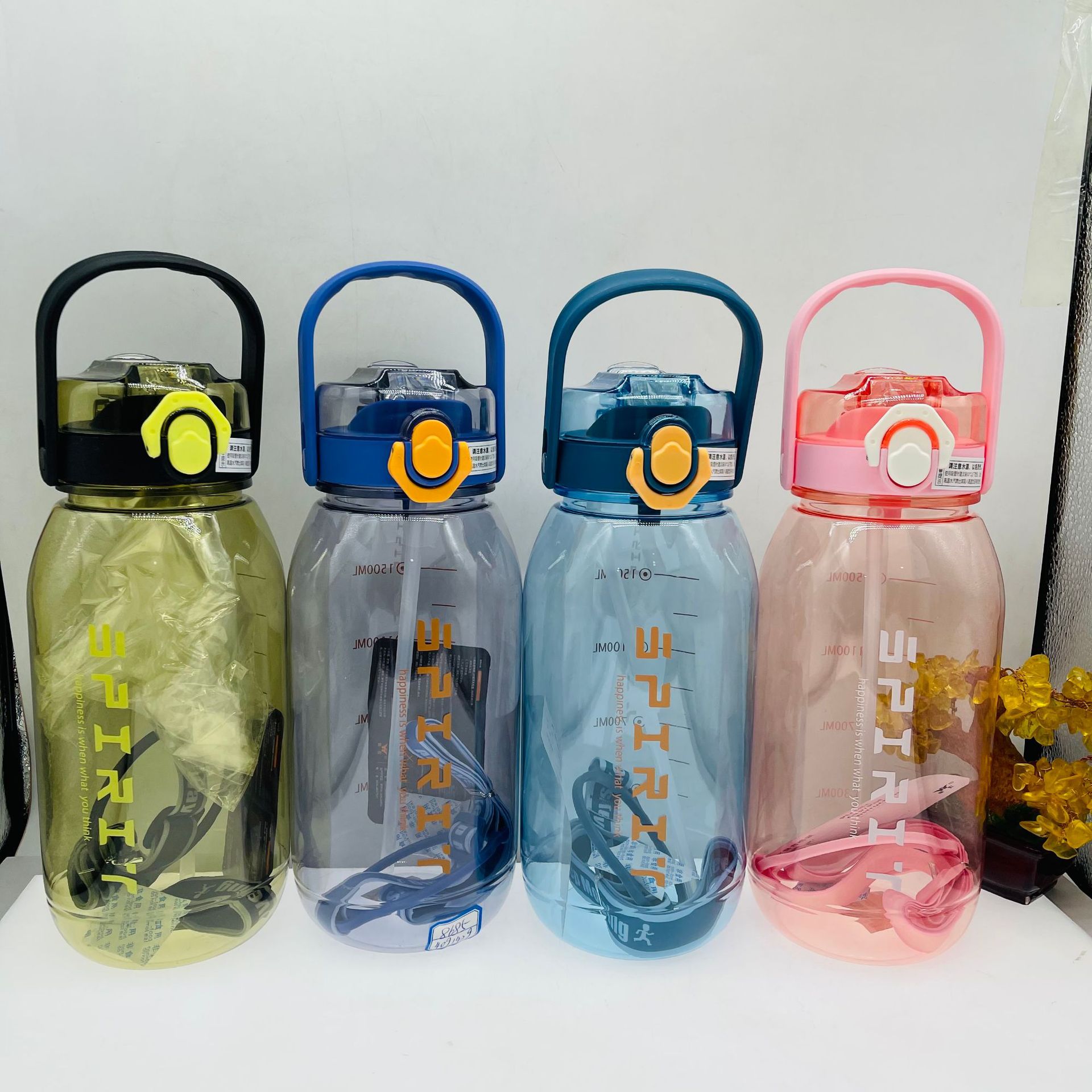 Fábrica al por mayor Yichang 8685 taza de espacio taza de plástico taza de agua taza de deportes portátil de gran capacidad olla portátil