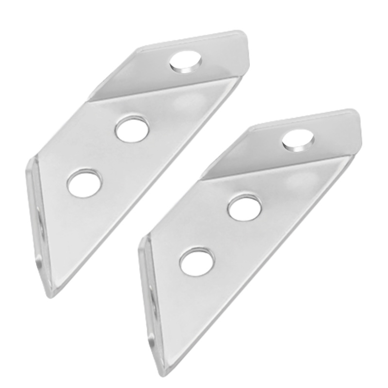 Thickened Galvanized Multi-Functional Three-Sided Fixed Corner Code Cabinet Trapezoidal Wall Cabinet Corner Support Hanging Corner Hanging Code Layer Corner Code