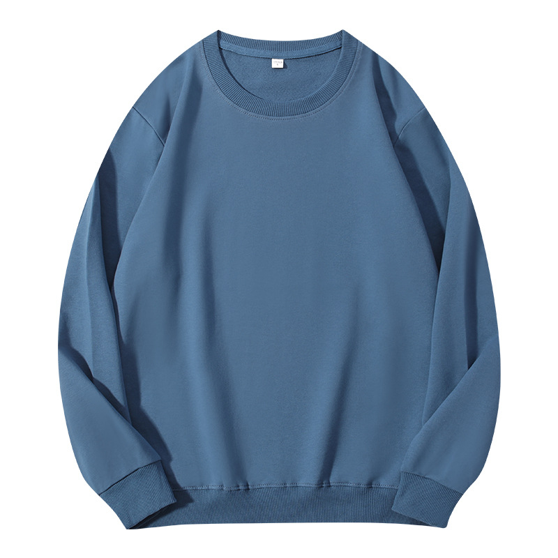 Algodón cuello redondo suéter hombro bottoming camisa pequeña Terry Primavera y otoño plataformas de red de acoplamiento al por mayor y al por menor en stock