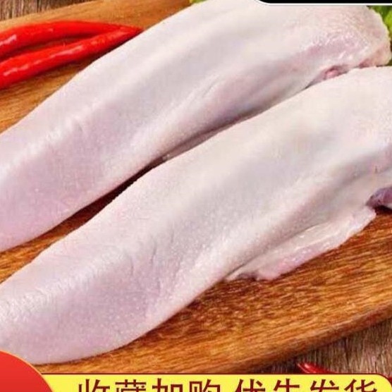 新鲜猪口条猪舌头士猪舌猪门腔饭店卤菜生猪肉散养食材顺丰猪排无