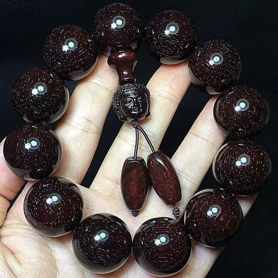 厂家直销正品无瑕精品赞比亚血檀量大价优可一件代发手串佛珠文玩