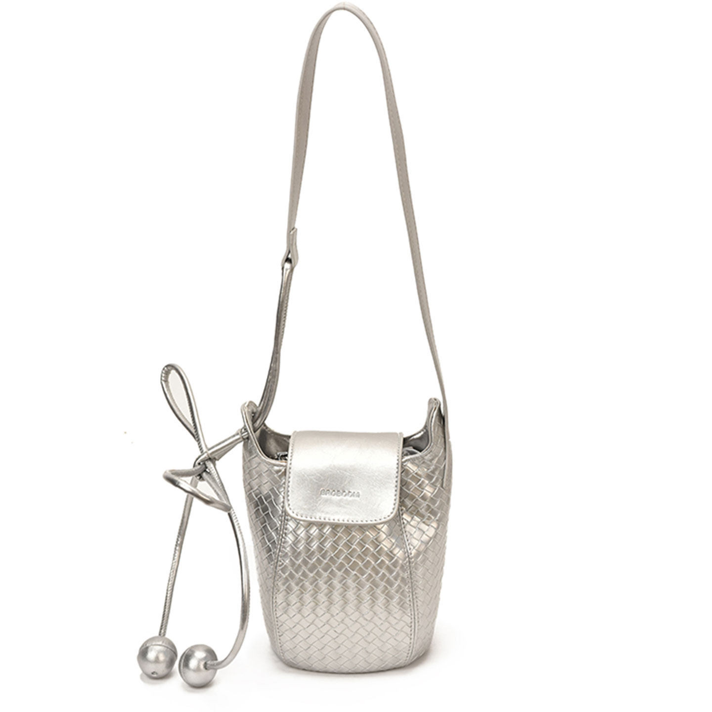 Nuevo hombro único sensación de cubo de agua de teléfono móvil tejido exquisita bolso de mujer mochila casual verano 2026