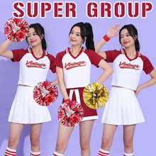 男女款运动会班服表演服初中学生啦啦操舞蹈服成人拉拉队团体套装