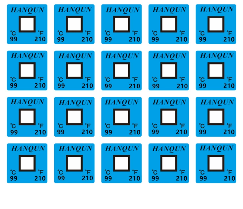 HWDJ-99 бумага для измерения температуры с изменением цвета группа Han необратимый патч для измерения температуры индикатор температуры изменение цвета ручка чувствительная к температуре полоса