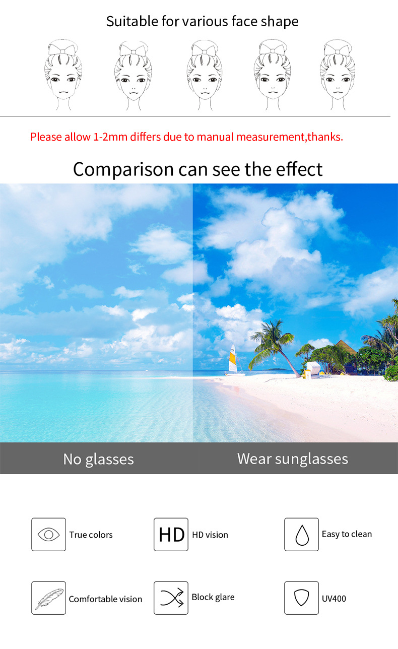 European And American Personalized Hip Hop Sunglasses Leg Chain Sunglasses Fashion Polygonal Small Frame Trendy Street Photography Sunglasses_viptrois.com