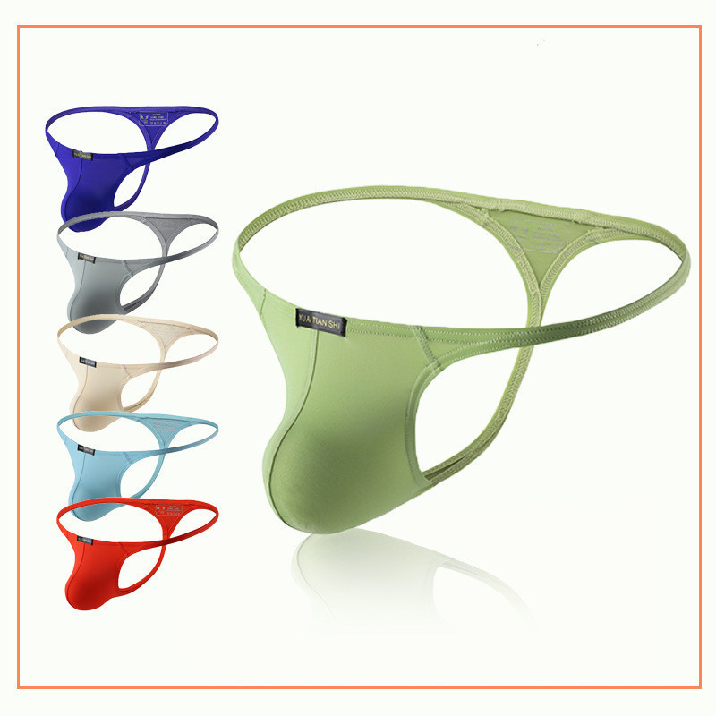 Men's Underwear Shaping Bag Body Shaping Low Waist Boys' Single Thong Manufacturer Wholesale Sexy Large Size Thong for Men
