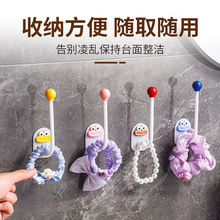 多巴胺浴室挂钩免打孔强力承重粘胶门后无痕挂衣钩卫生间发夹粘钩