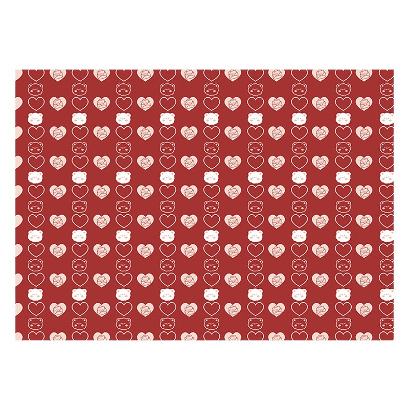 Lindo papel de regalo de libro Cubierta de libro de estudiante de escuela primaria de alto aspecto papel de color papel de cubierta de libro opaco papel de regalo estilo ins