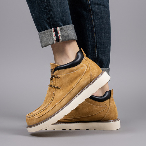 Extra-large size men's shoes 45 size 46 size spring and summer retro Martin boots men 47 size 48 size 49 size fashionable work boots men