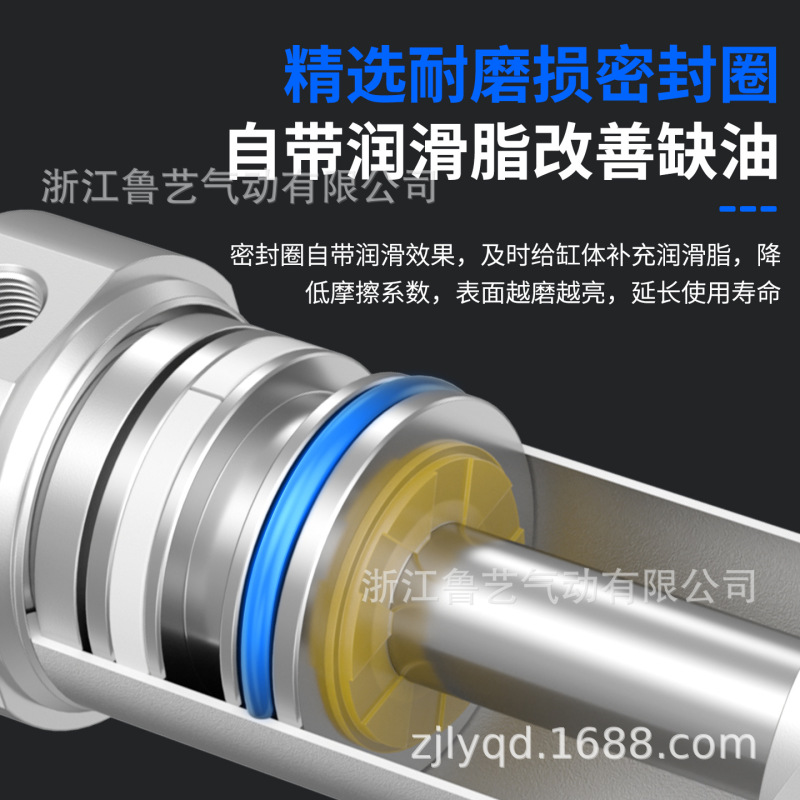 气动长拓MB大推力小型气缸MB16/20/25/32/40-25/50/75/100双作用|undefined