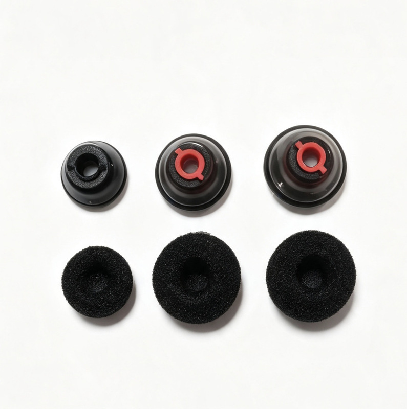 Universal Polycom V5200 Legend 30/50 earbud eartips, available in large, medium, and small sizes, incomparable to imitations